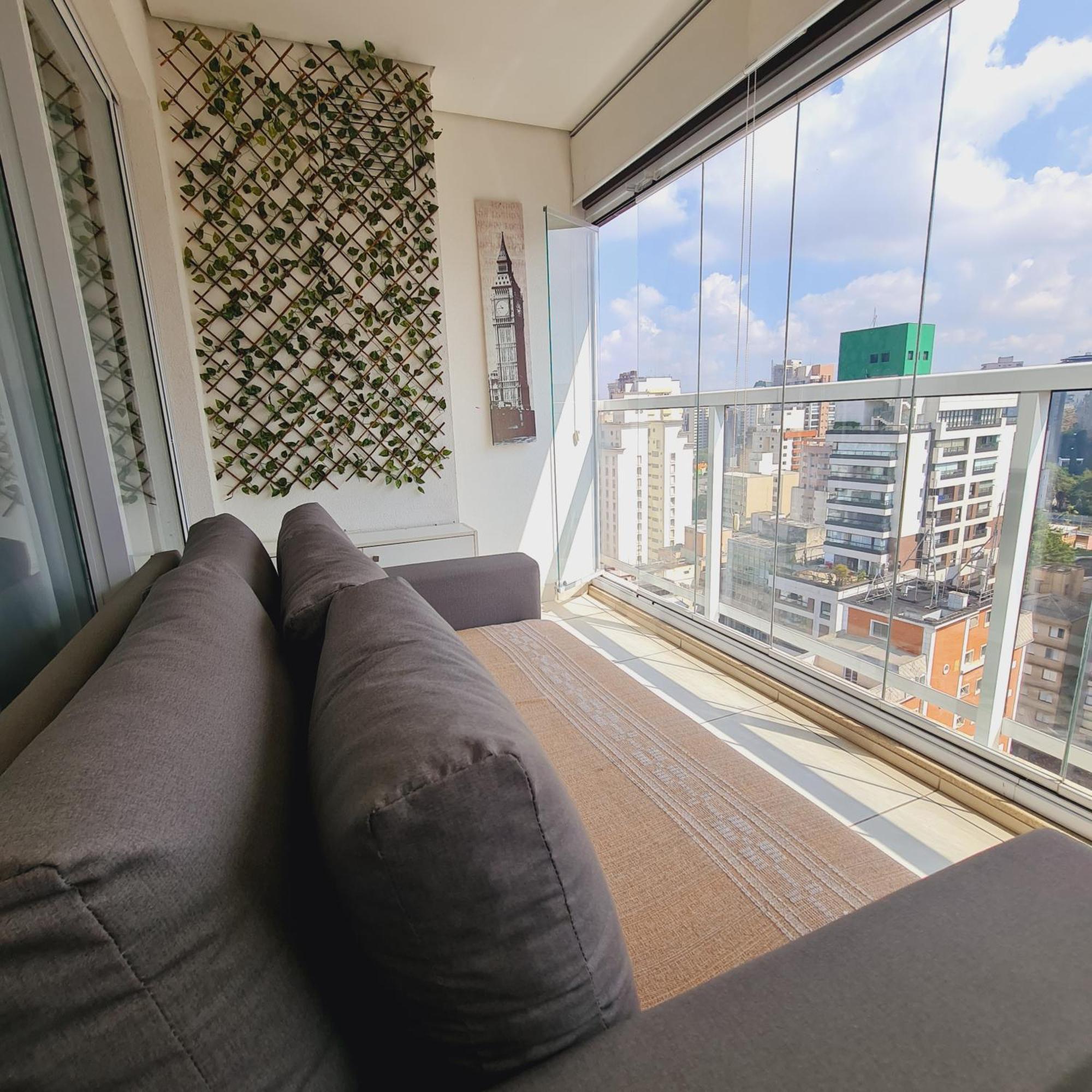 Ferienwohnung Studio Moderno & Rooftop Incrivel Augusta São Paulo Exterior foto